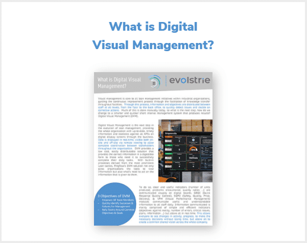 What good looks like My Visual Management