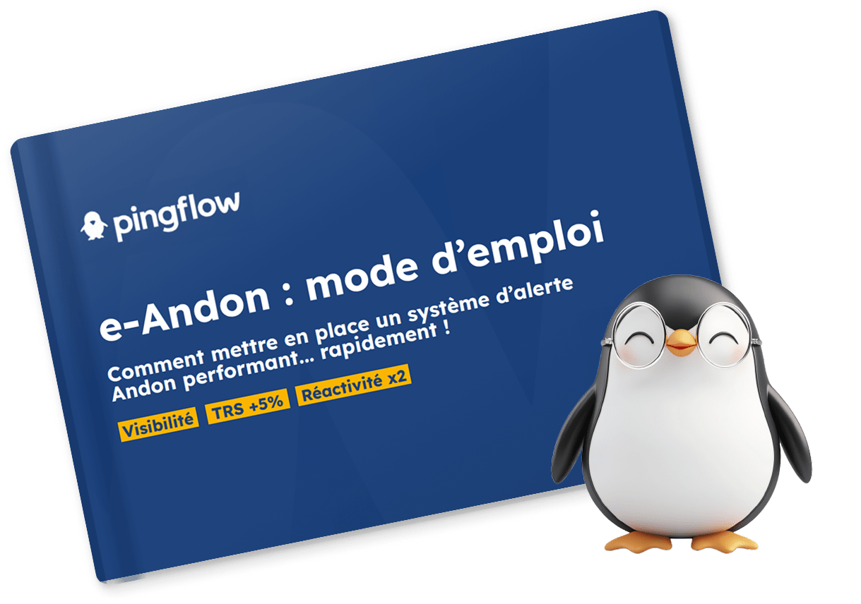 ebook andon Cover de l'ebook 'e-andon : mode d'emploi'