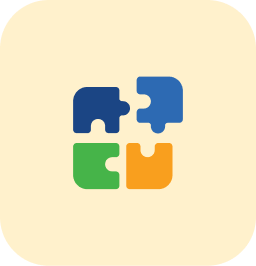 Système complet 2 Pièce de puzzle composée de toutes les pièces de puzzle des usages Pingflow