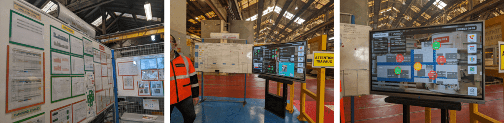 Metso Outotec : des wallboards digitaux pour “aligner” l’ensemble de sa production 3 Avant après digitalisation chez Metso