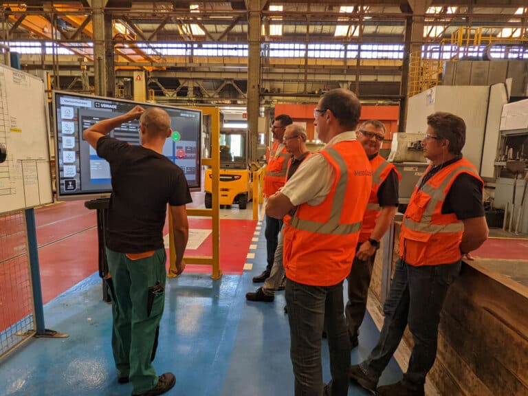 Metso Outotec : des wallboards digitaux pour “aligner” l’ensemble de sa production 5 Rituel chez Metso