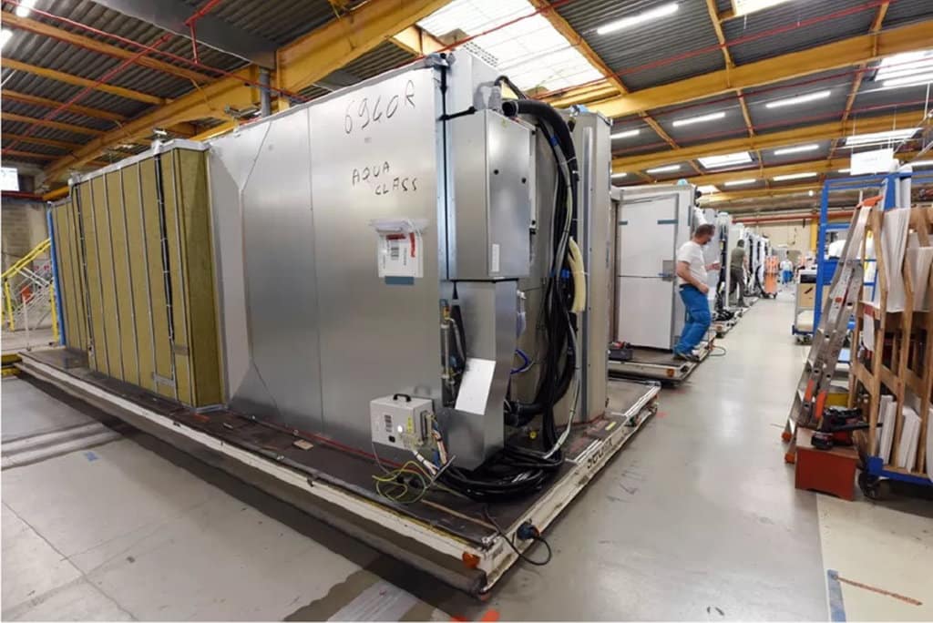 +15% de productivité aux Chantiers de l’Atlantique 1 unité de production de cabines