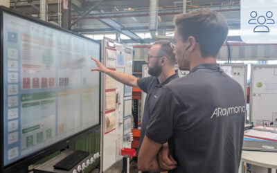 Comment ARaymond déploie le management visuel digital à grande échelle dans ses usines