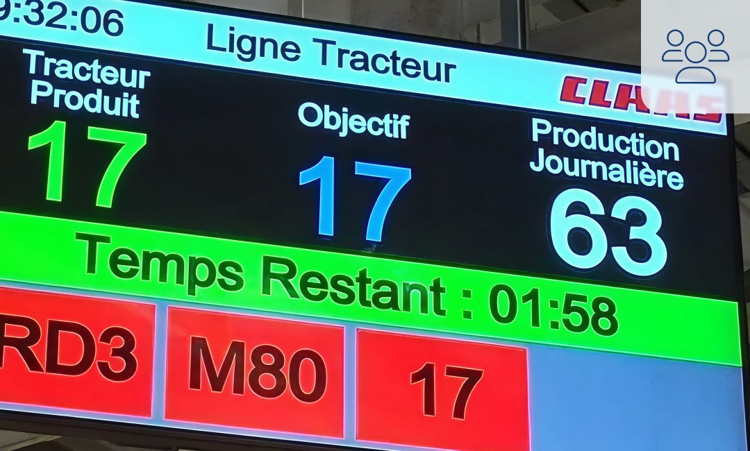 Comment CLAAS a digitalisé la gestion des incidents sur sa chaîne d’assemblage avec l’Andon