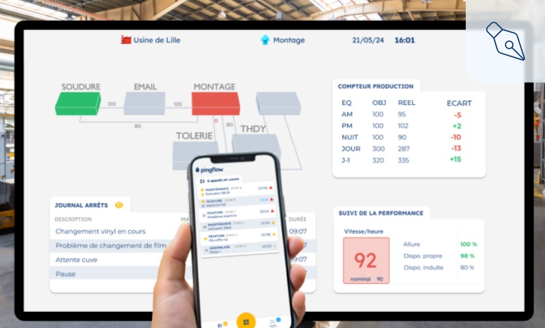 L’application mobile Andon : un accélérateur de performance pour les industriels