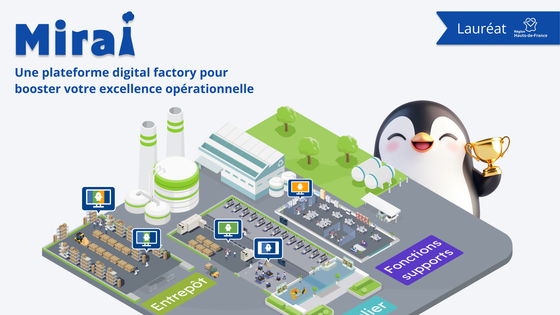 Image d'illustration du projet Mirai by Pingflow, lauréat HDF