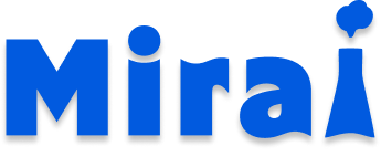 mirai logo bleu Mirai logo bleu