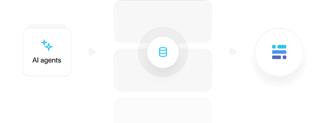 Illustration montrant les liens entre les MCP et Baserow