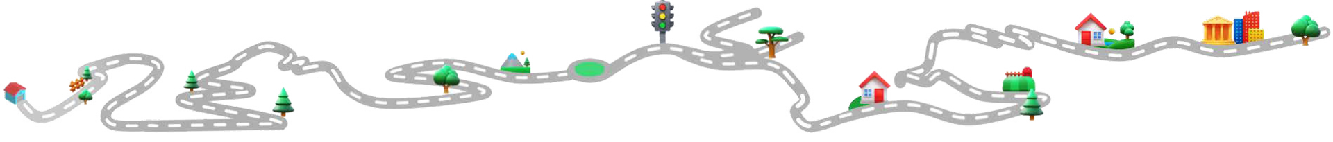 road Illustration d'une route