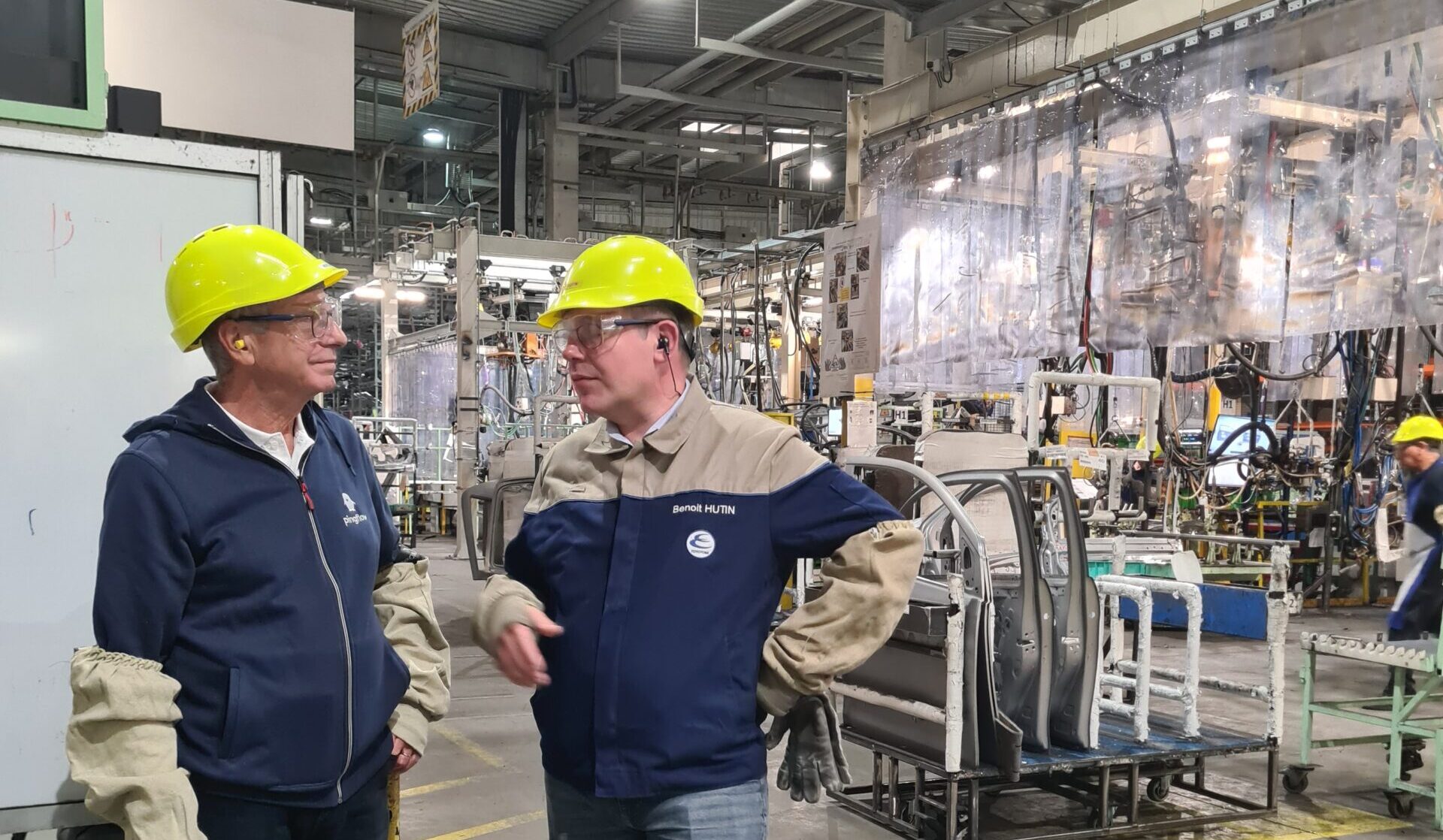 Pierre Jolimont et Benoit Hutin chez Toyotomi Europe