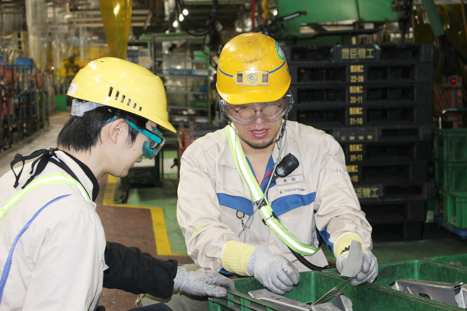 Comment Toyotomi a réduit ses arrêts de production de 20 % grâce à l’Andon digital 4 Photo chez Toyotomi Kiko au japon