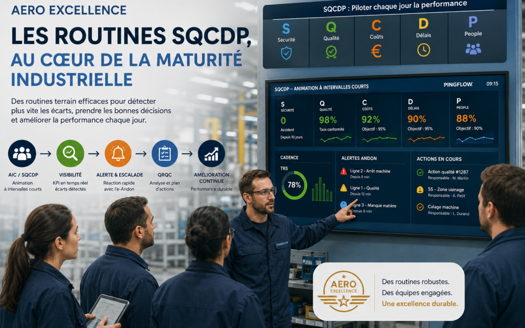 Pourquoi les routines SQCDP sont devenues centrales dans Aero Excellence
