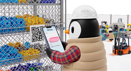 7 outils pour rendre vos réunions de production réellement efficaces 4 Illustration d'un PDCA digital sur une tablette avec un qr code
