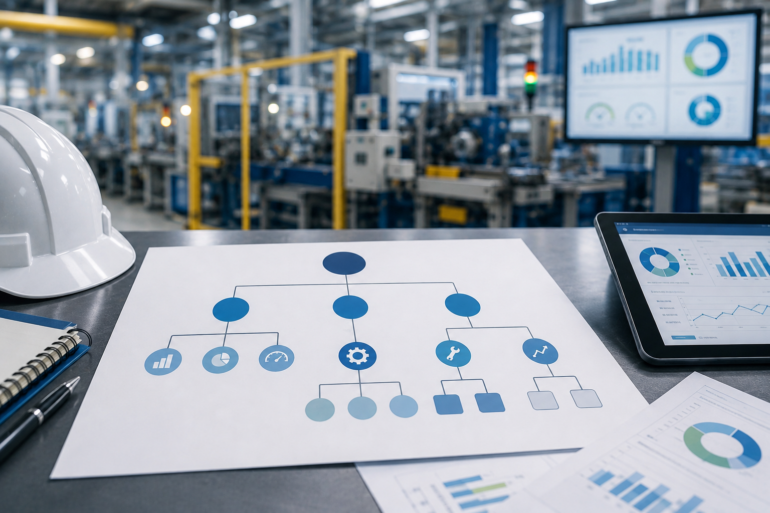 Exemples de KPI Tree Industriel
