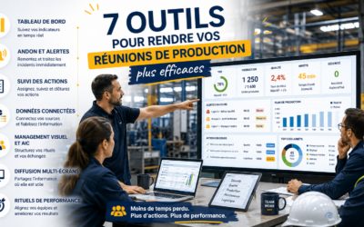 7 outils pour rendre vos réunions de production réellement efficaces