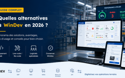 Quelle alternative à WinDev pour l&rsquo;industrie ? Comparatif et critères de choix
